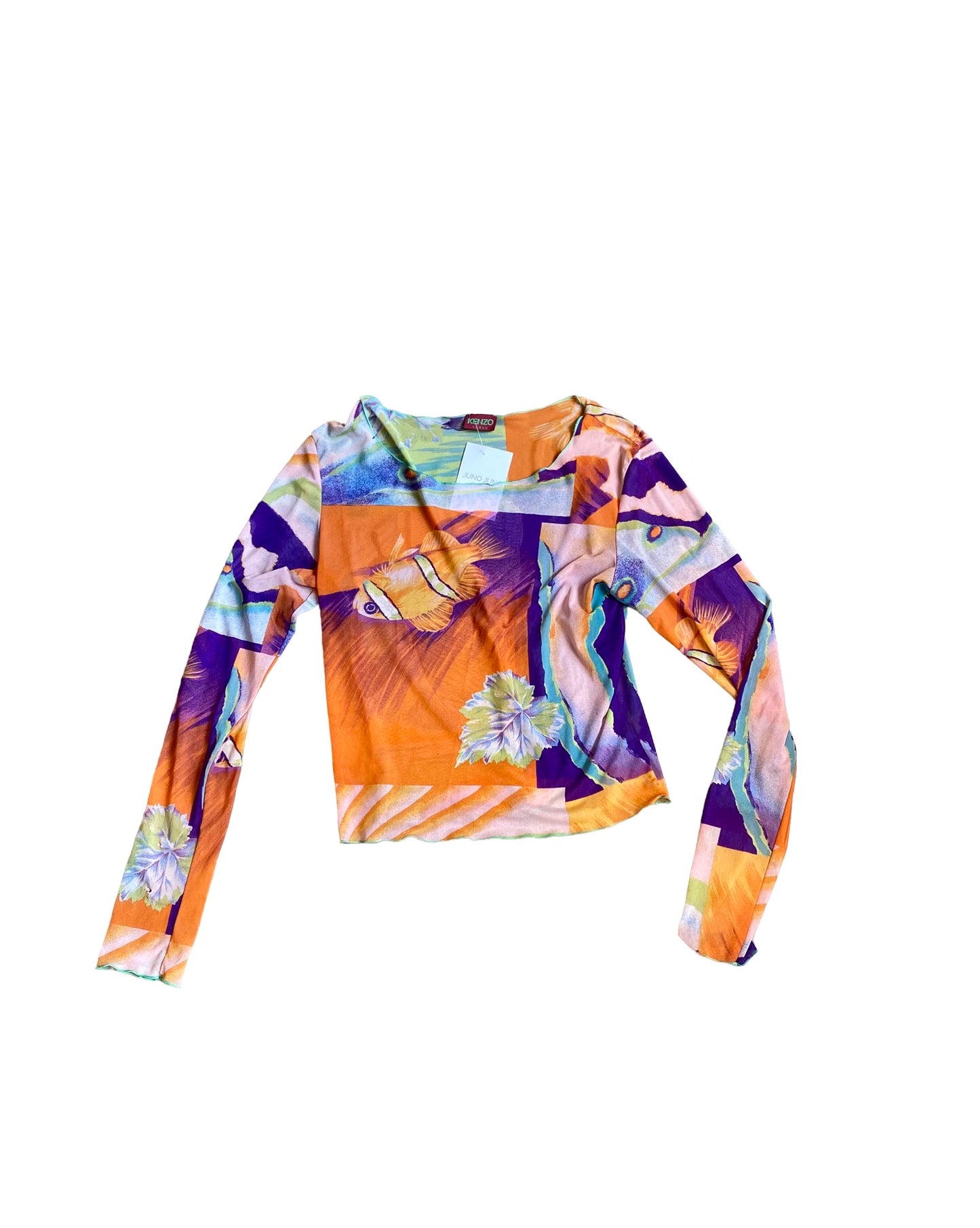 KENZO Colorfull Mesh Top Y2K