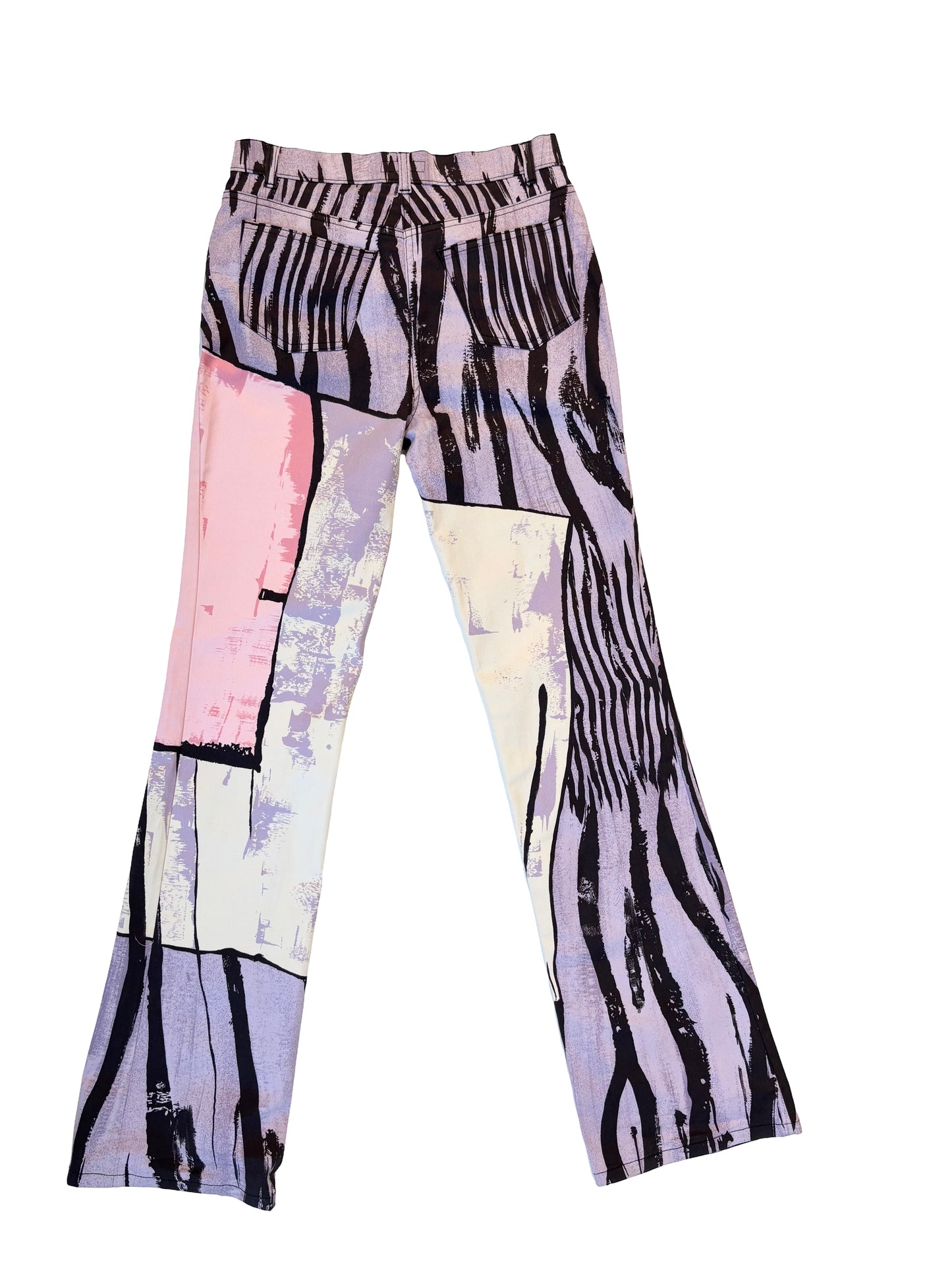 Iceberg Abstract Print Jeans