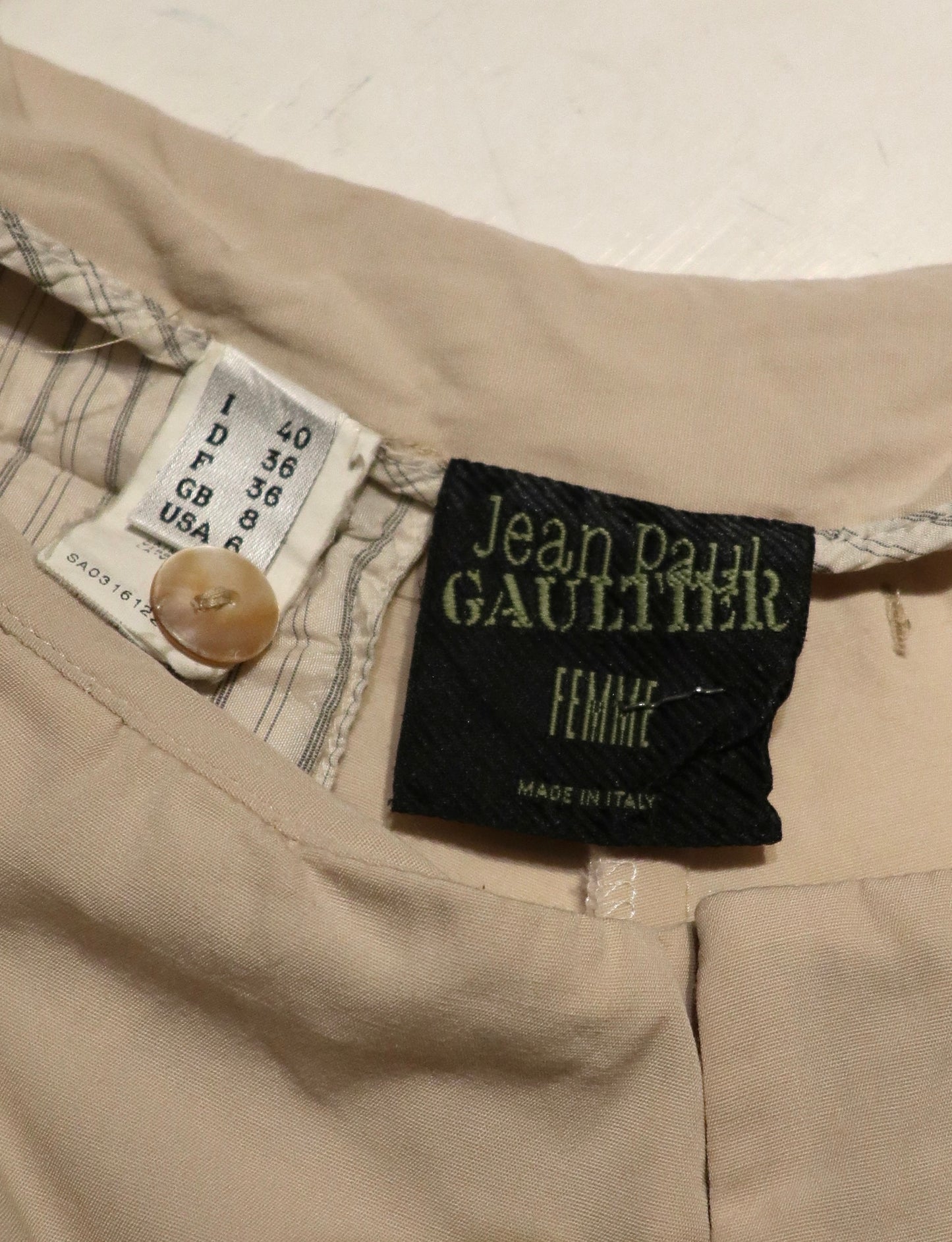 Gaultier Femme Chinos