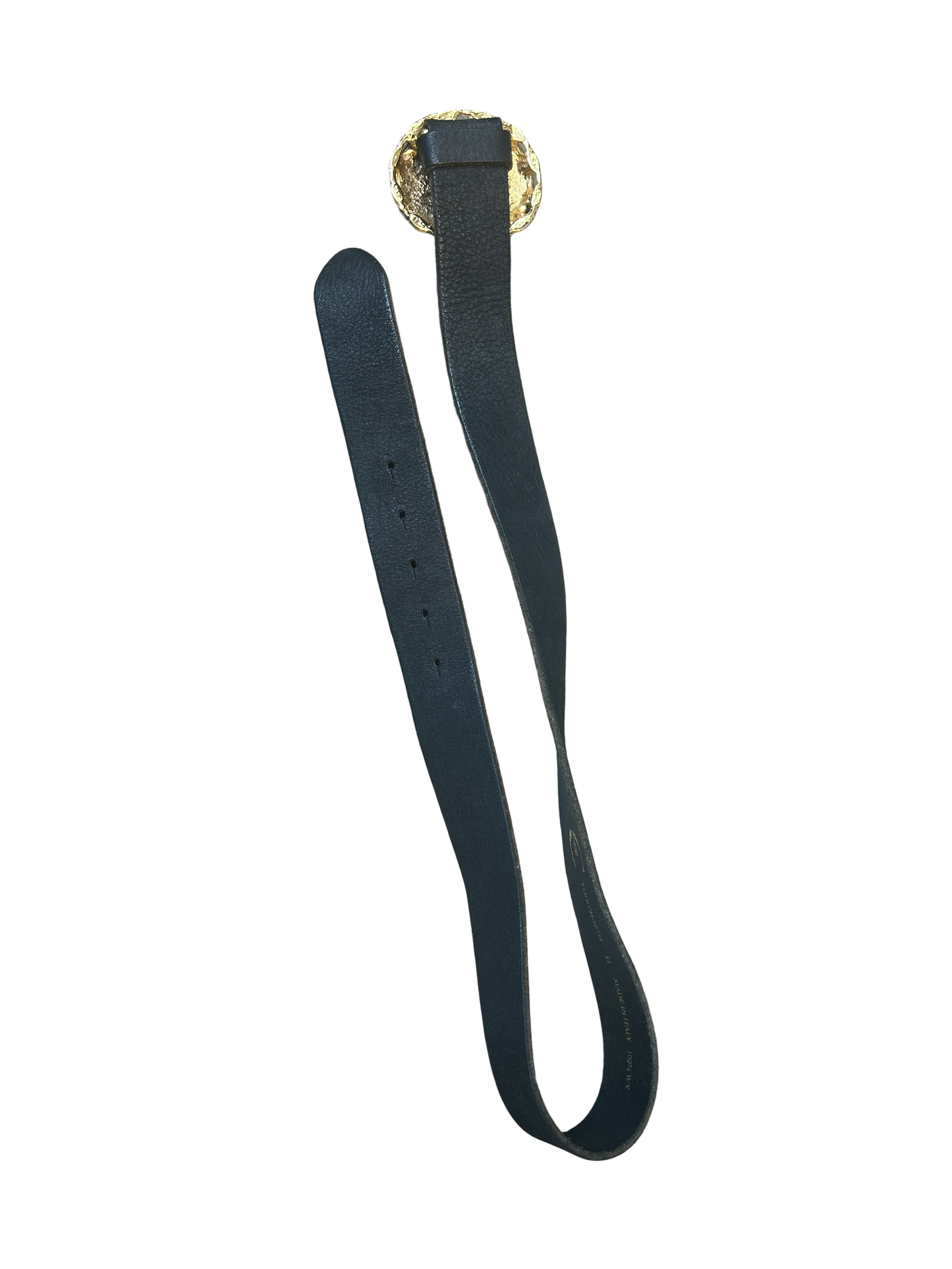 Just Cavalli Gold Buckle and Gemstone Belt