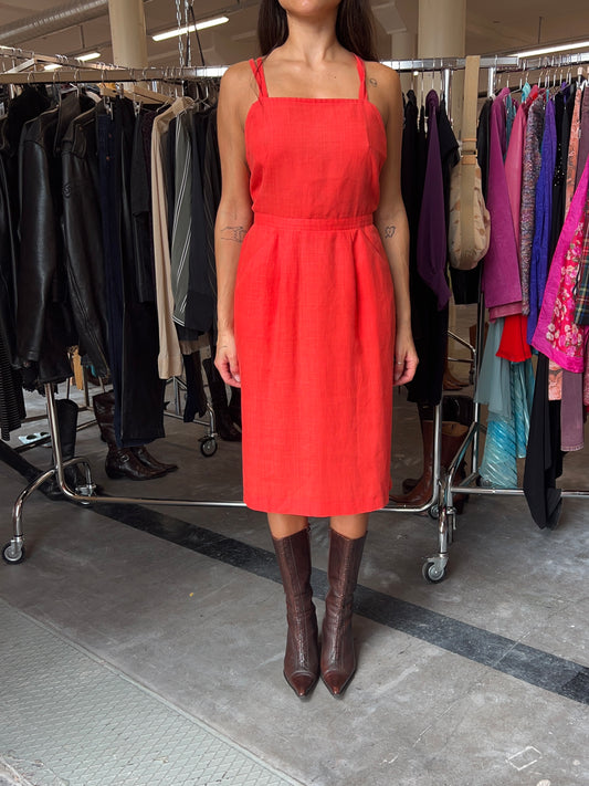 Cacharel cross back dress