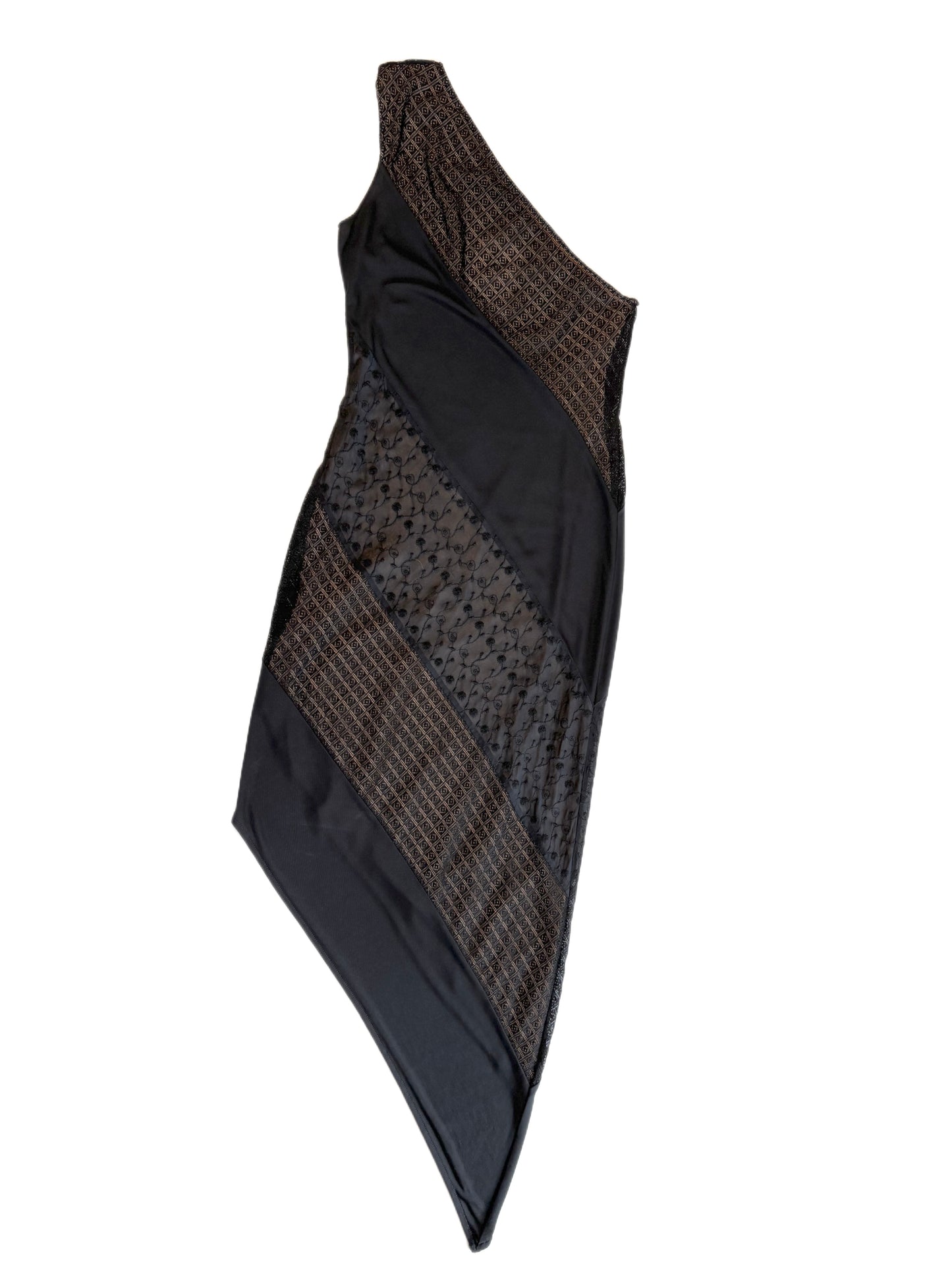 Future Ozbek One Shoulder Dress