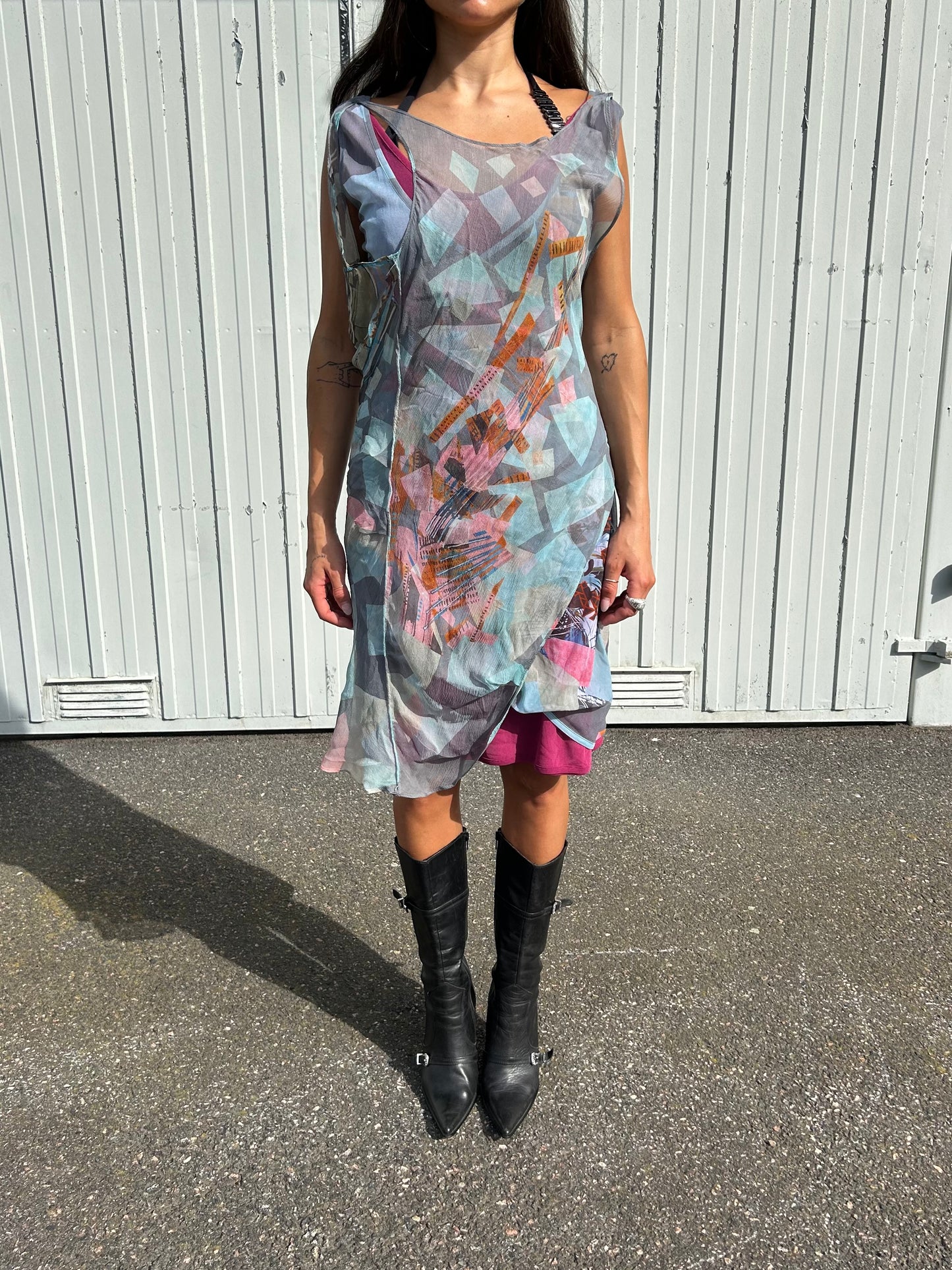 Save the Queen asymmetrical dress