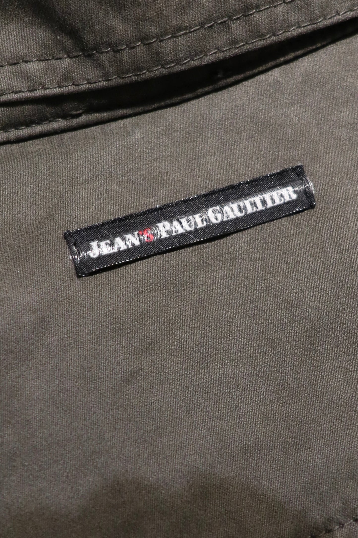Gaultier Jeans Cropped Utility Jacket