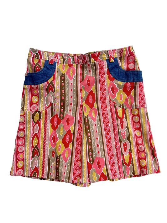 Dolce & Gabbana colorful mini skirt