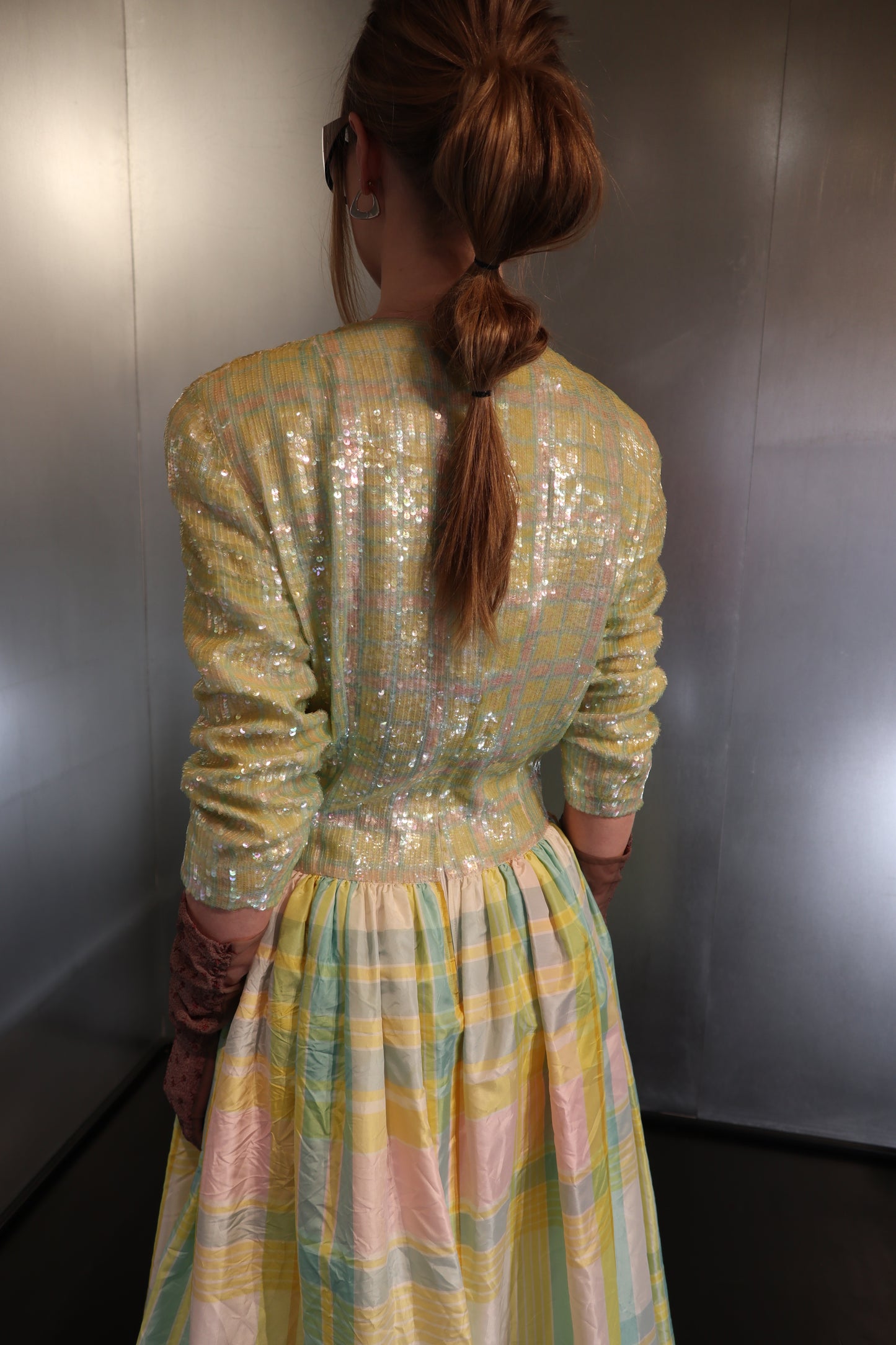 1990’s ESCADA Couture Sequin Ball Gown