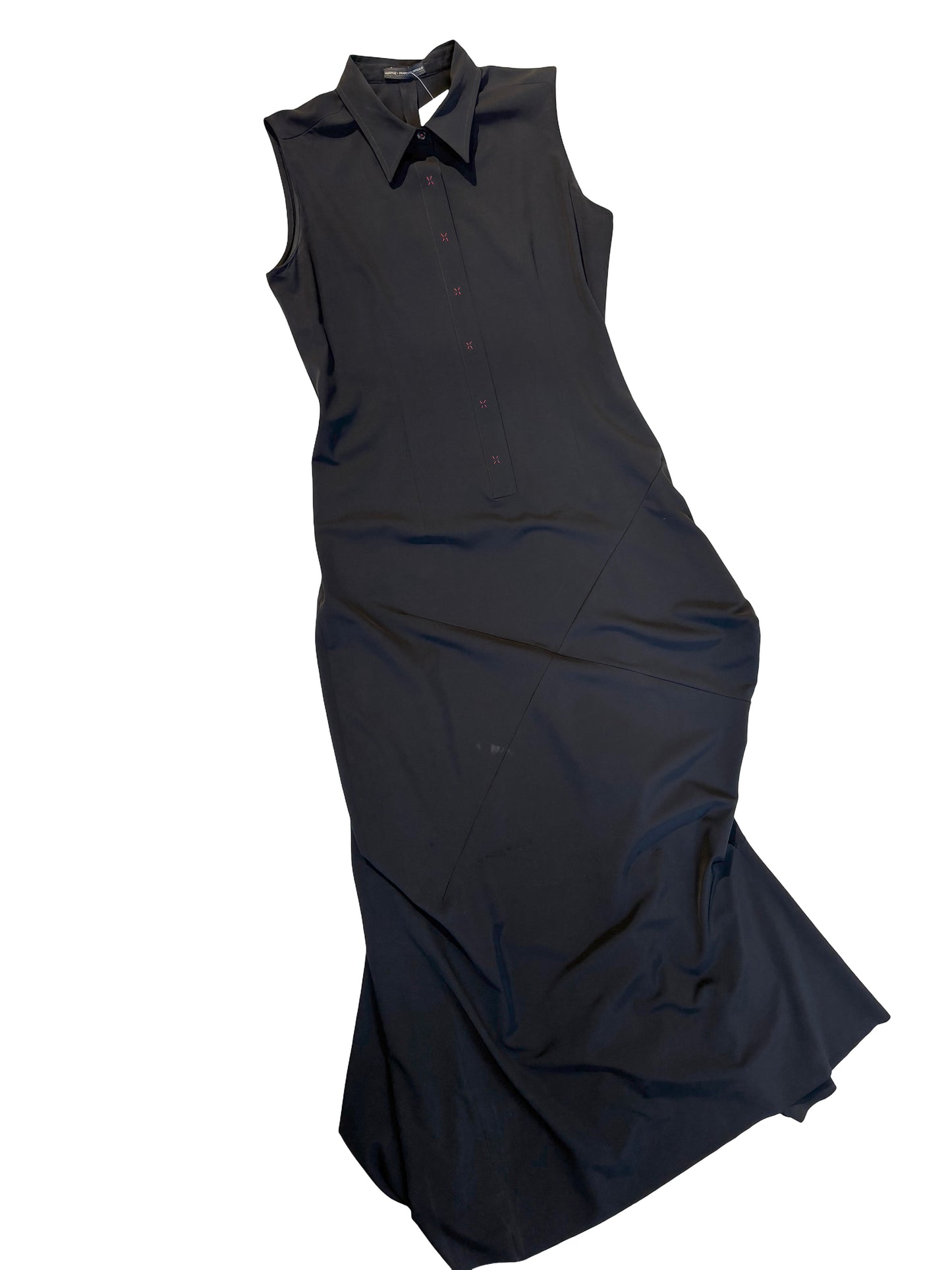 Marithé + François Girbaud Sleeveless Maxi Dress