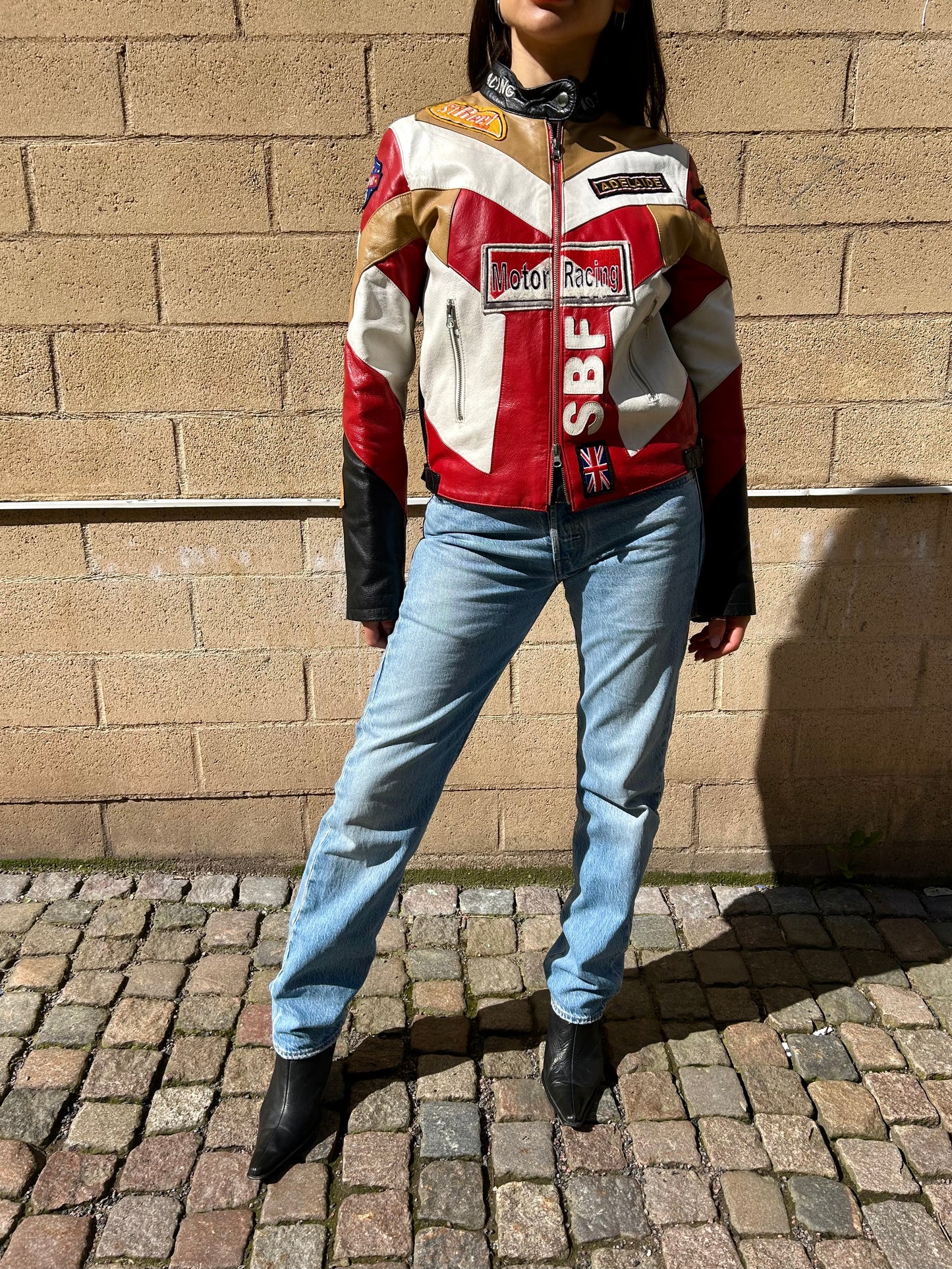 Racer moto biker jacket