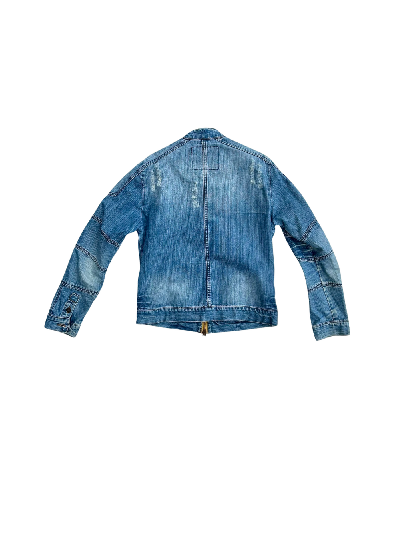 2000’s biker denim jacket