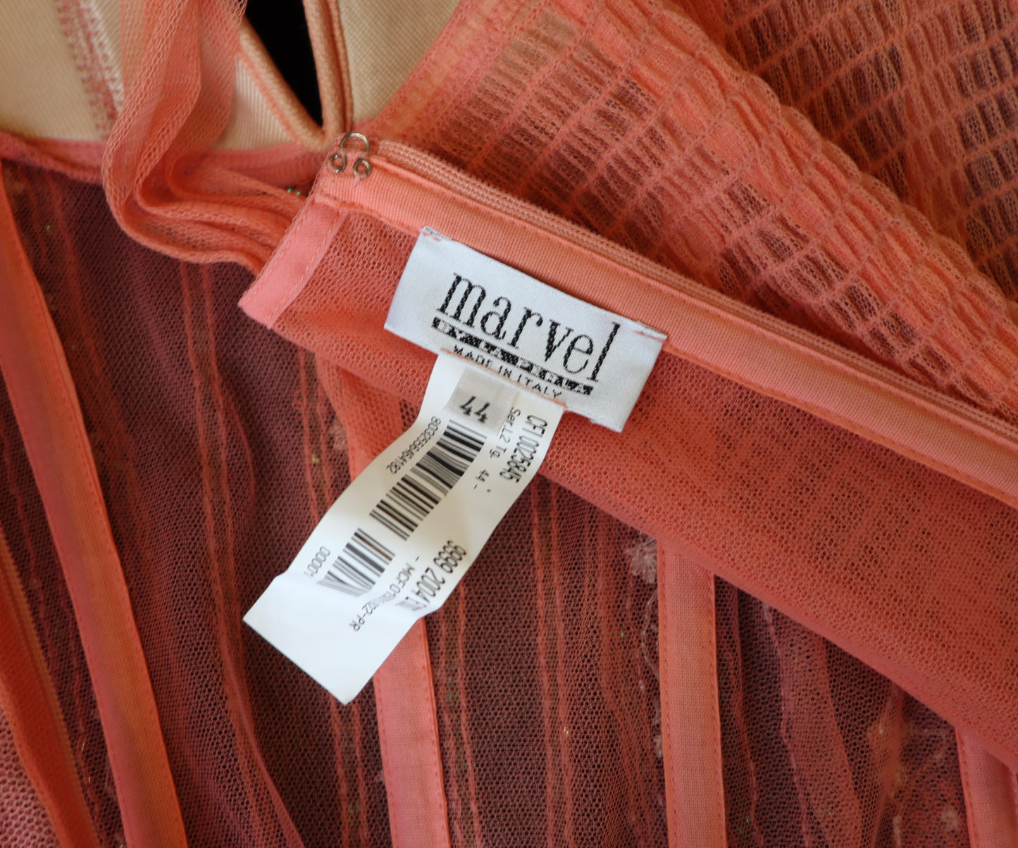 Marvel by La Perla Coral Pearl Corset Top