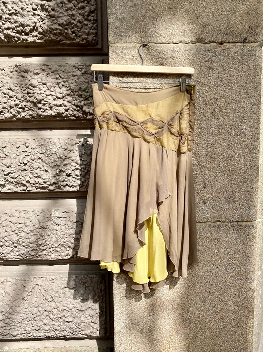 Silk Midi Skirt 90’s