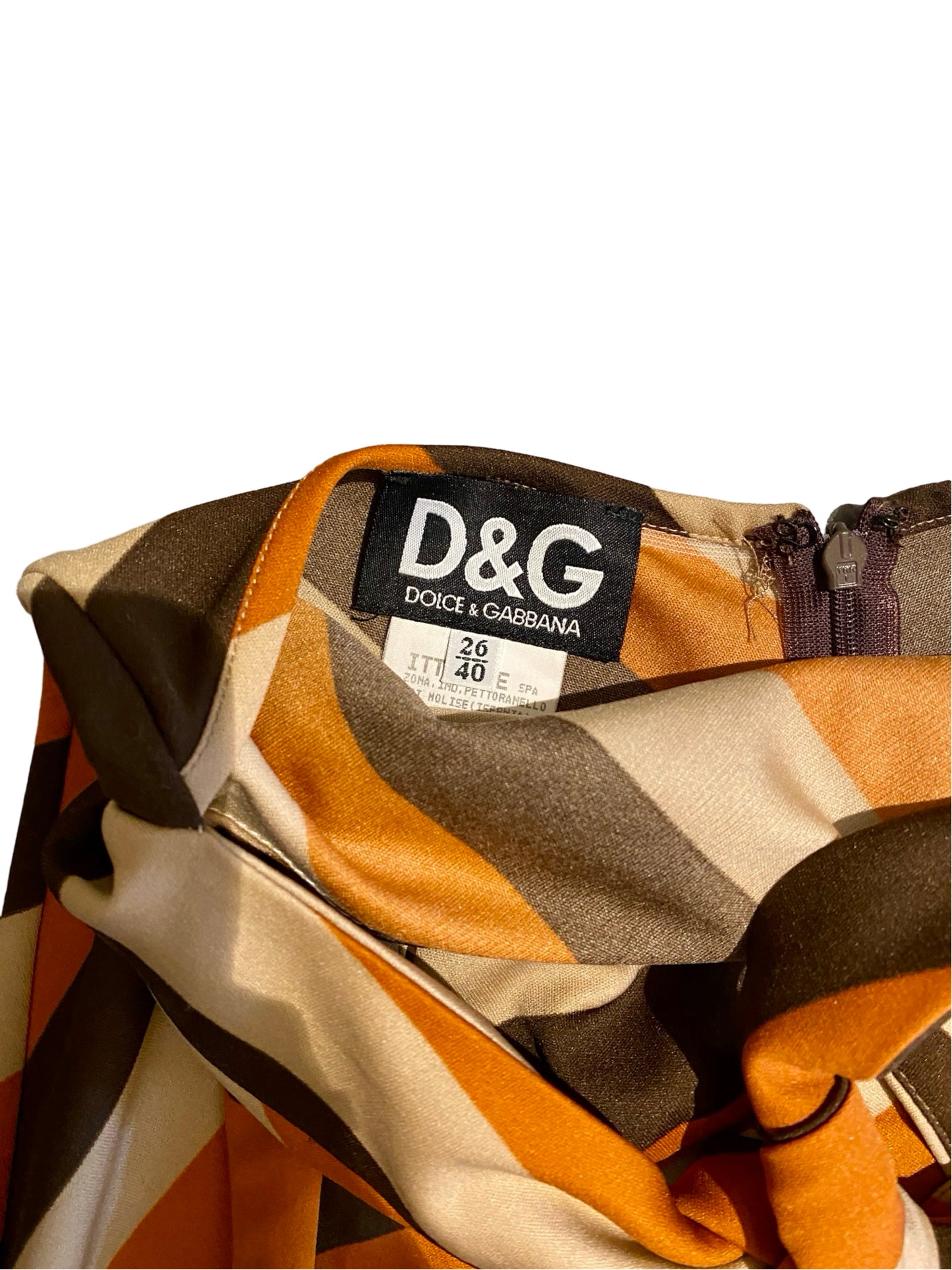 D&G 90's does 70’s Dress