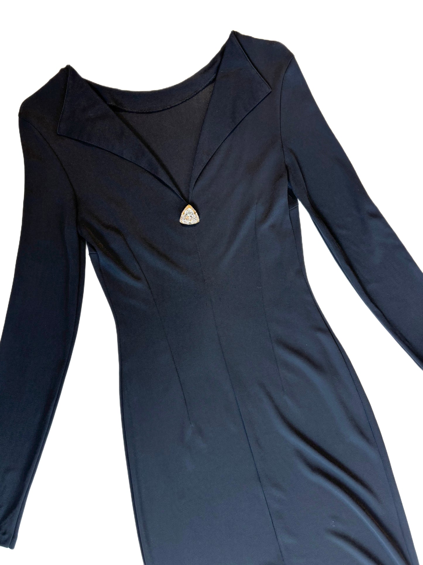 La Perla - Ritmo di Perla Black Midi Dress