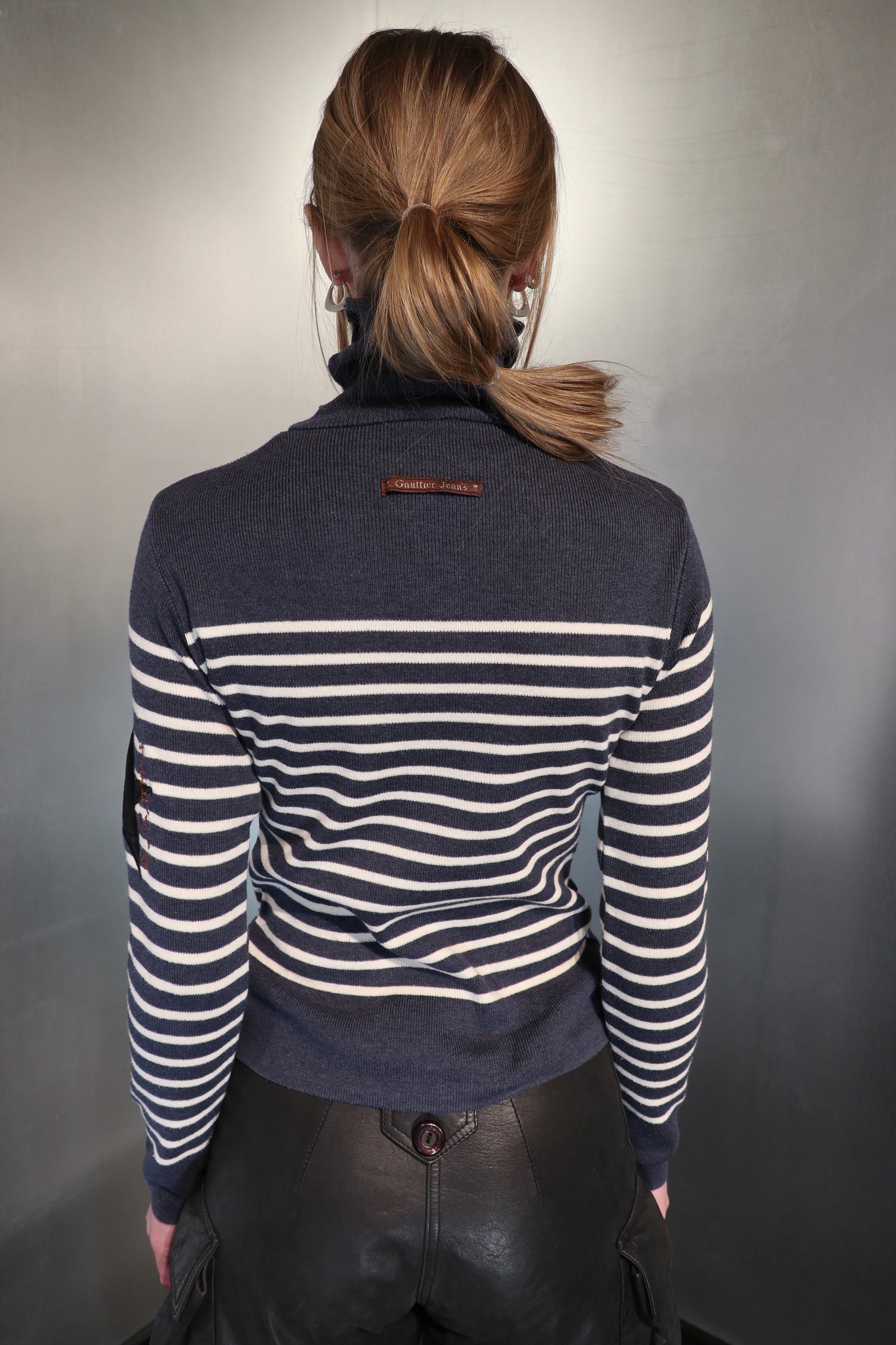 90's Gaultier Jeans Striped Knit