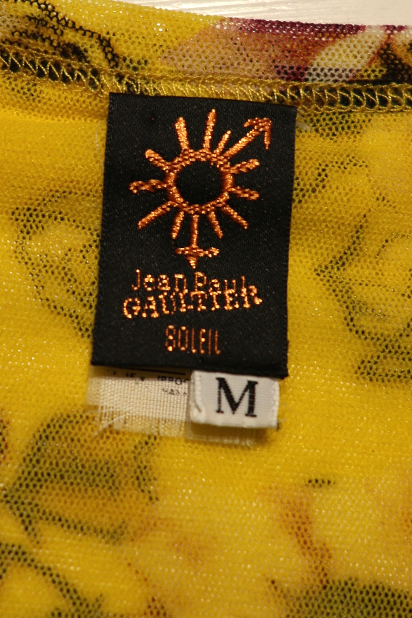 Gaultier Soleil Floral Meshtop