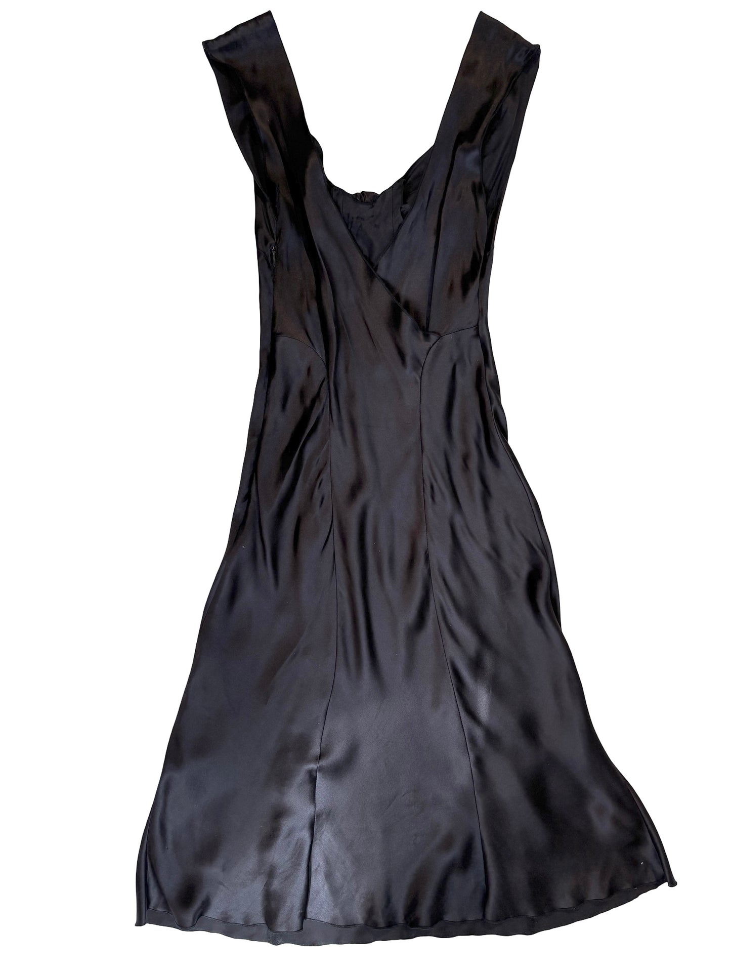 Massimo Rebecchi Black Silk Dress