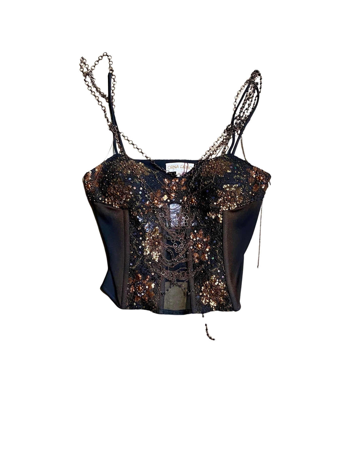 Orna Farho Embroidered Corsage 2000’s