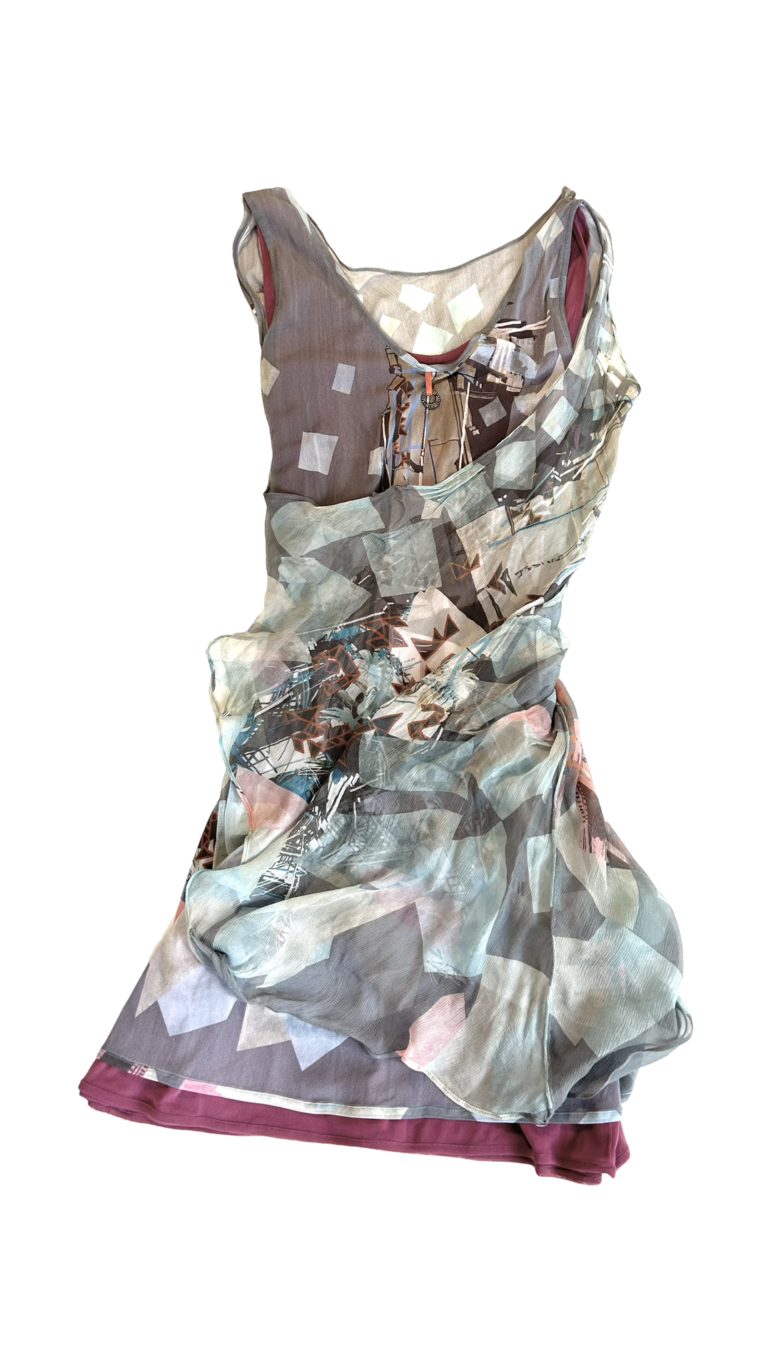 Save the Queen asymmetrical dress