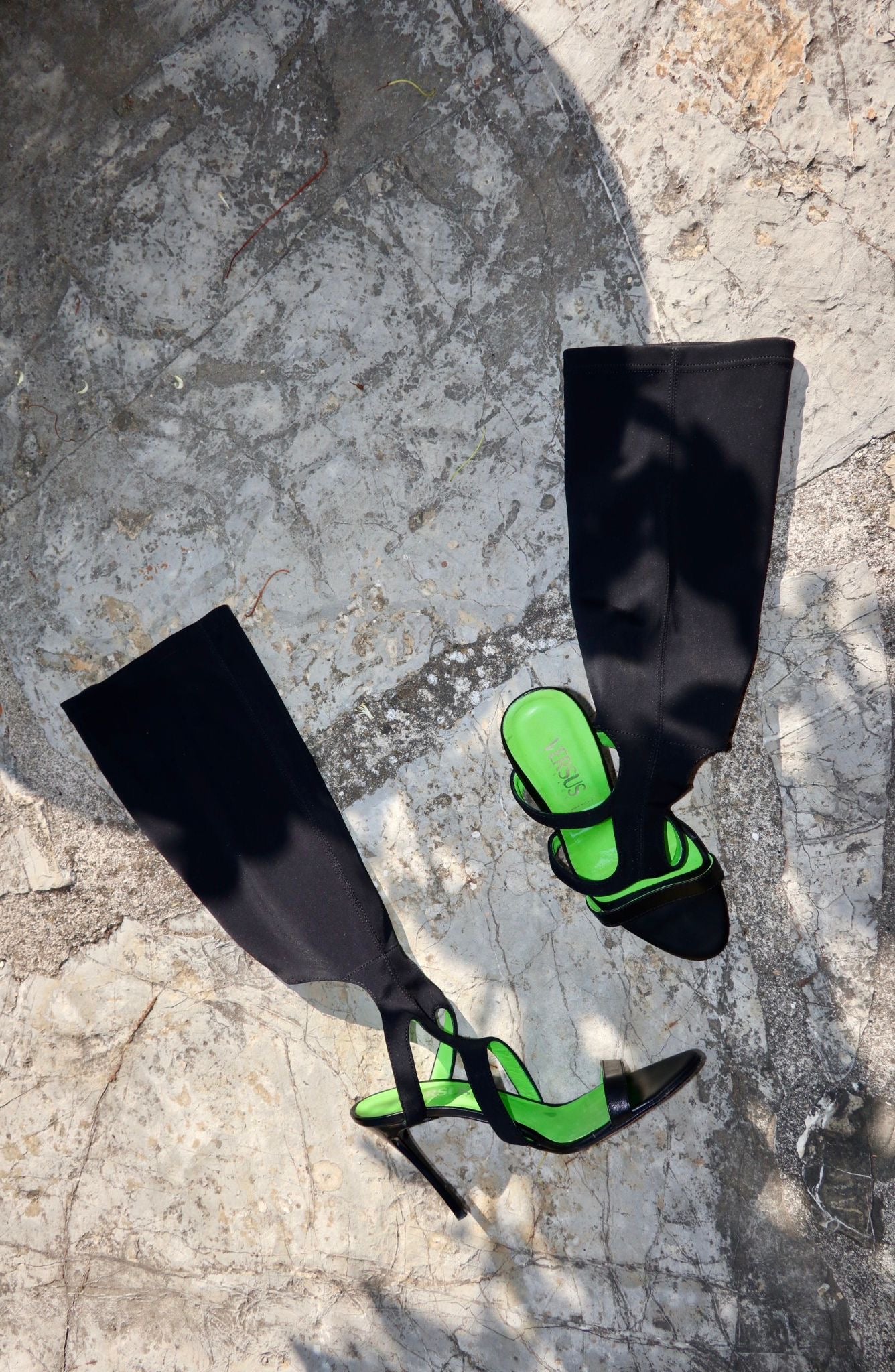 RARE Versace Versus cut out stilettos