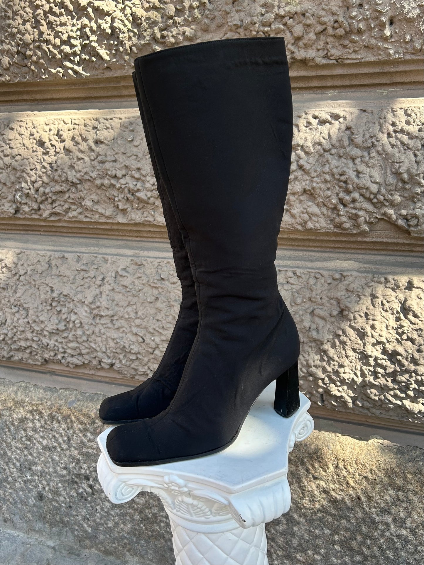 Prada Squaretoe Boots