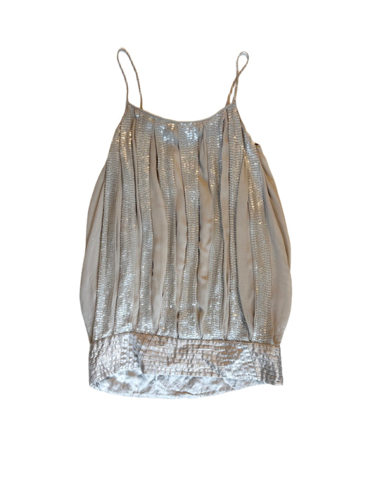 Patrizia Pepe Silk Sequin Cami
