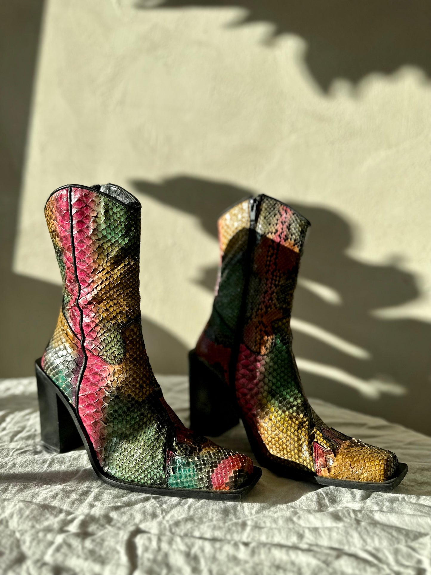 Snakeskin 90’s Westernboot