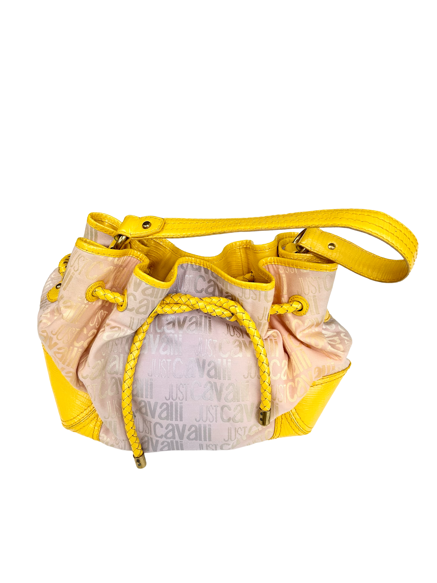 Roberto Cavalli patent leather handbag