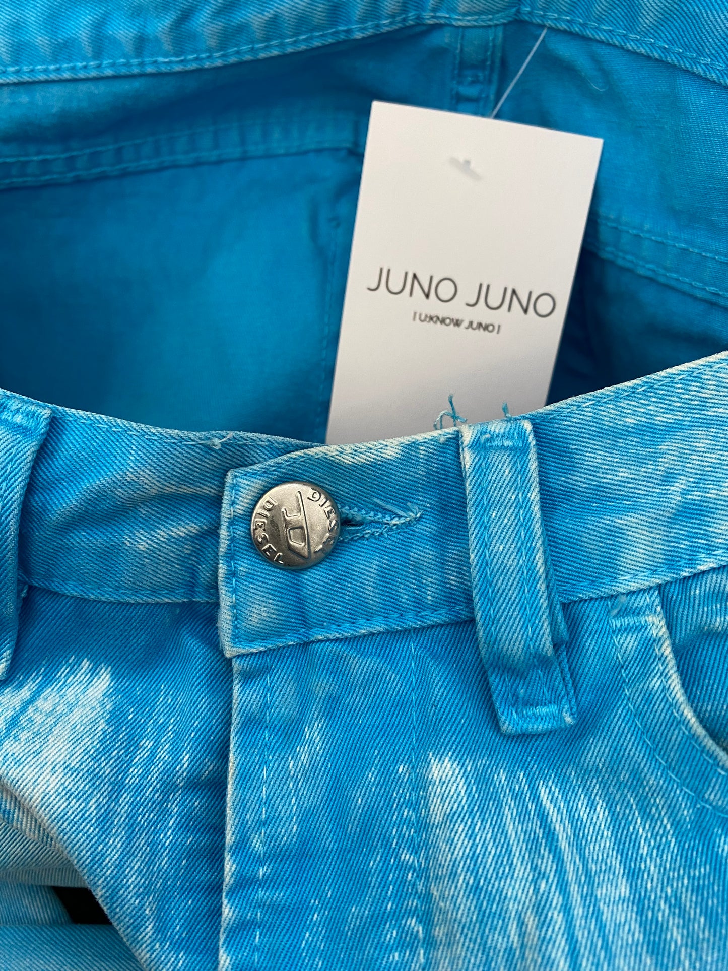 DIESEL Turquoise Jeans Y2K