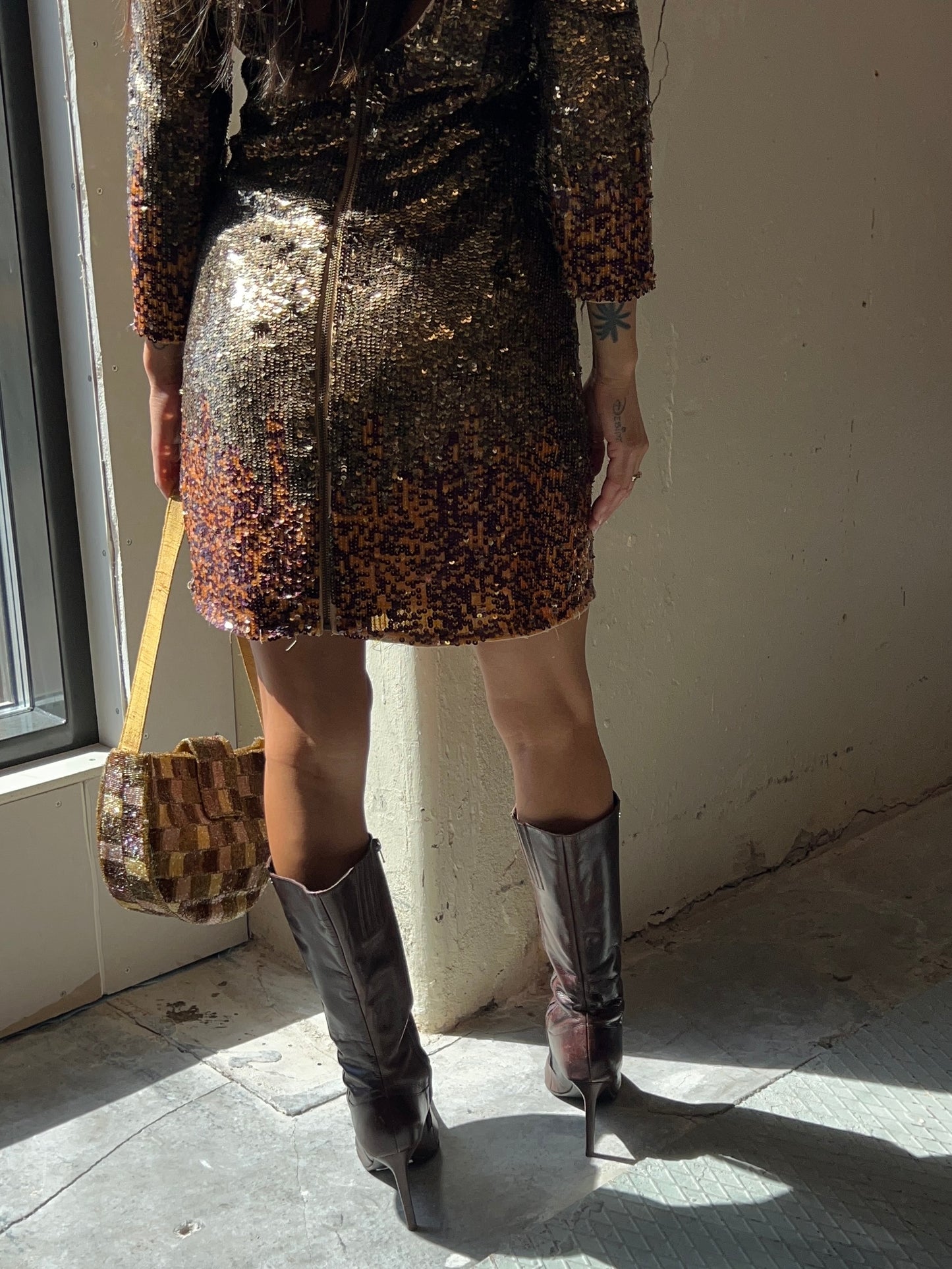 Gold Sequin Dress 1960’s