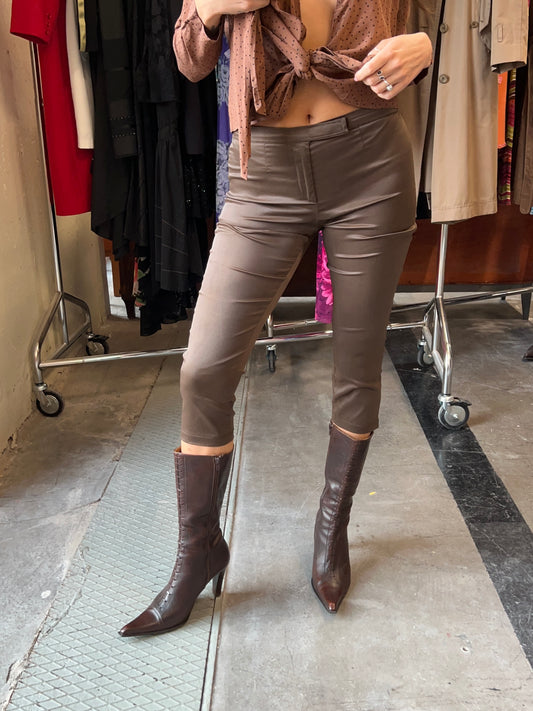 Dolce & Gabbana satin capri pants