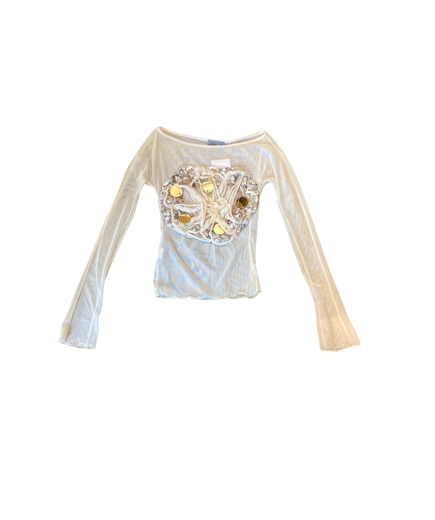 Sonia Fortuna Spiderweb Mesh Top