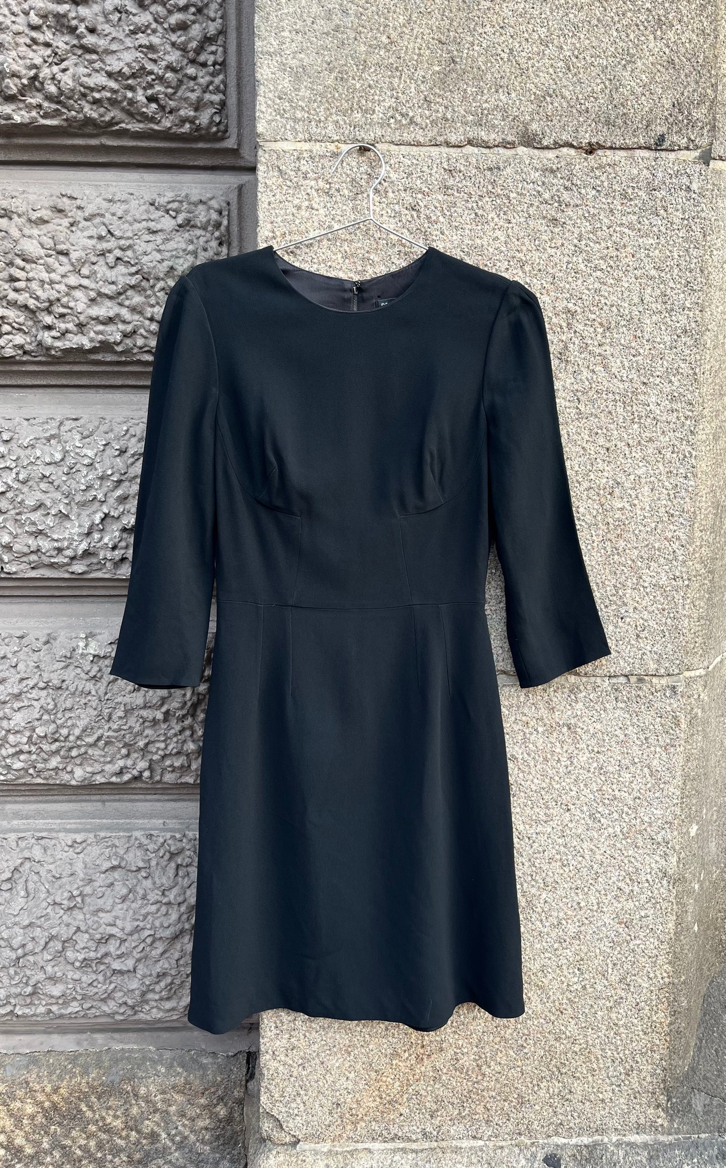 Dolce & Gabbana silk mix mini dress