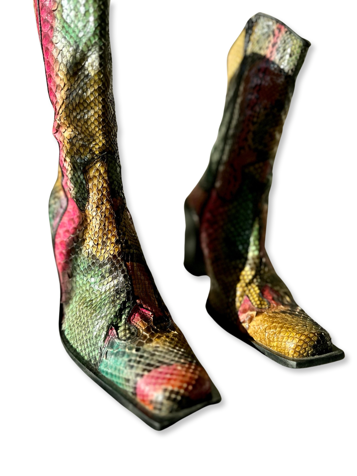 Snakeskin 90’s Westernboot