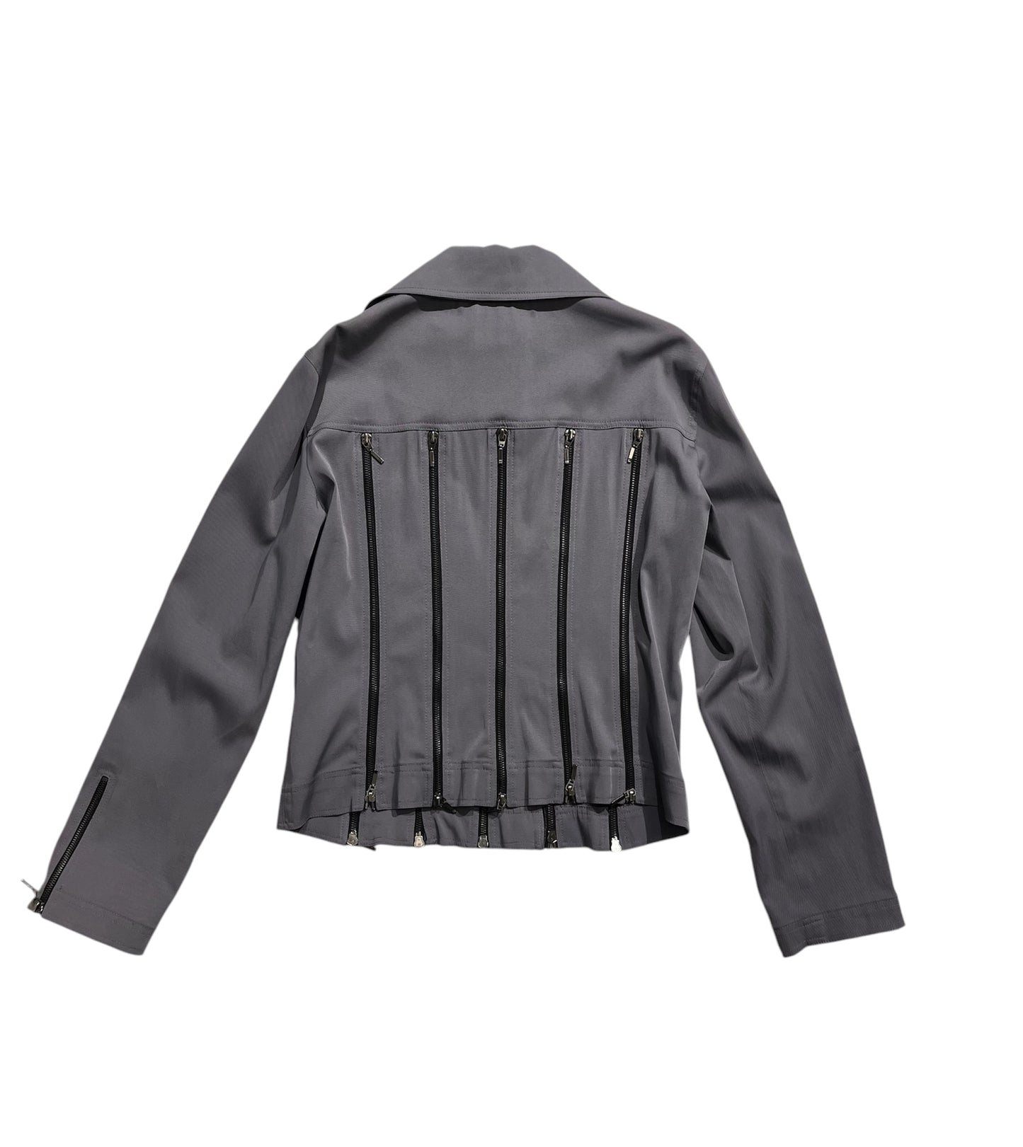 Zipper detail jacket