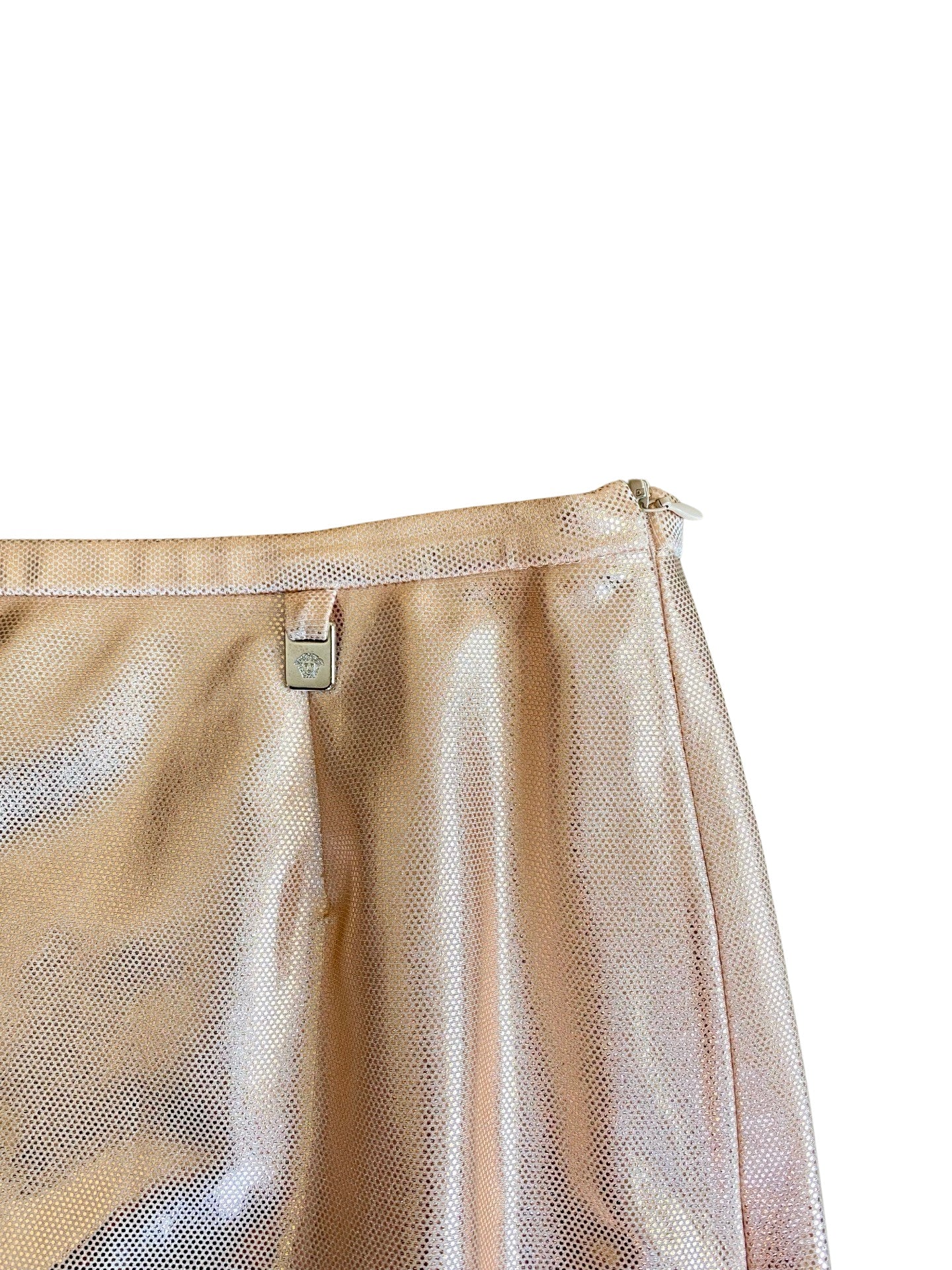 VERSACE Shiny Skirt 1990’s