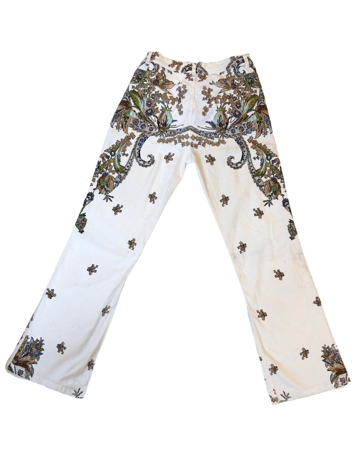 Cavalli Baroque Corduroy Pants