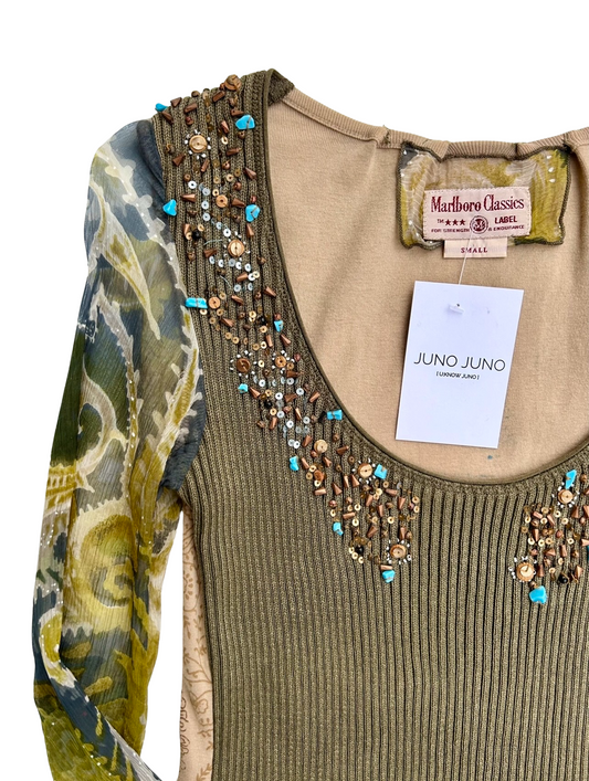Marlborough Classics sequin top