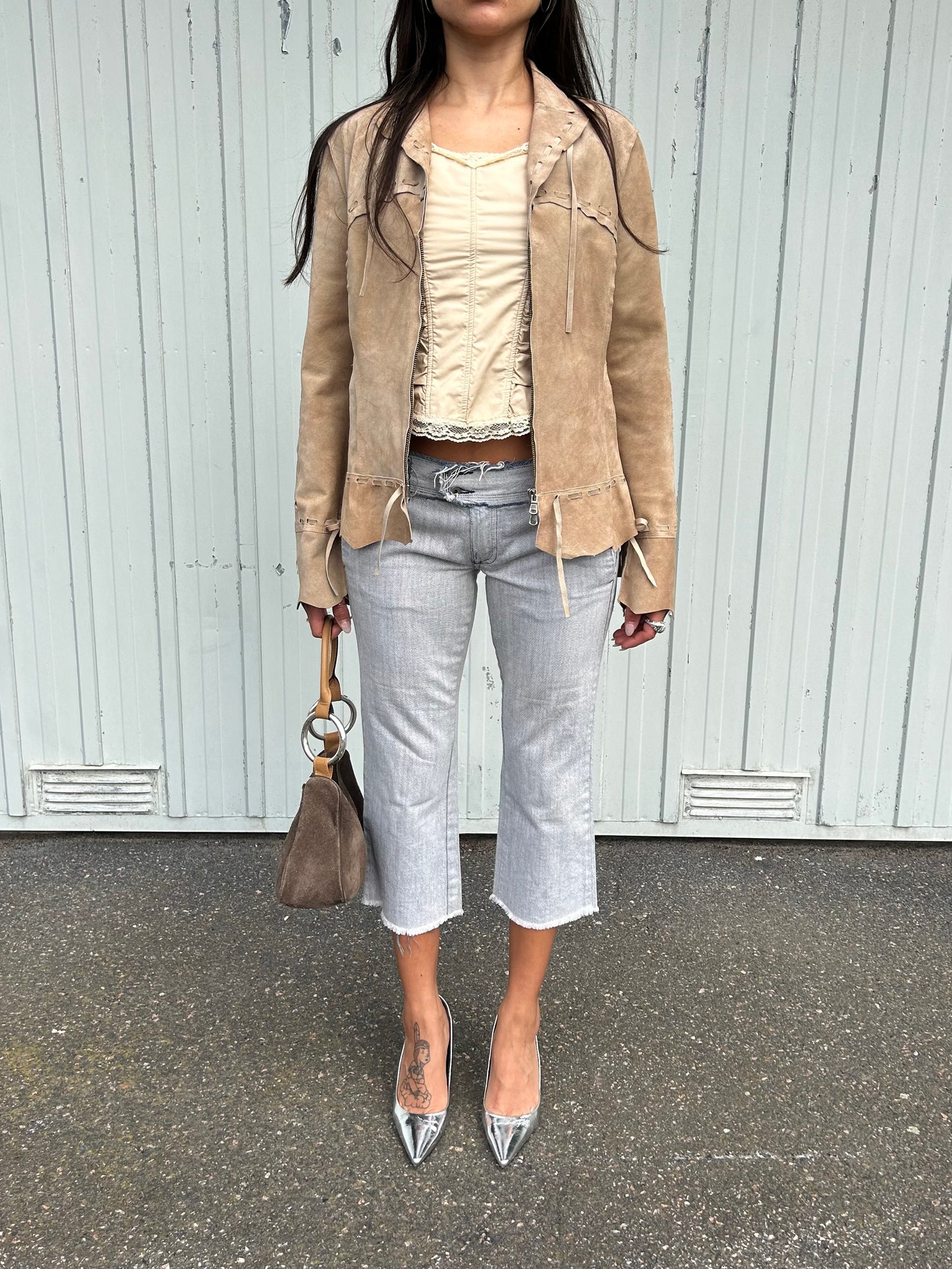 Cowgirl Suede Jacket Y2K