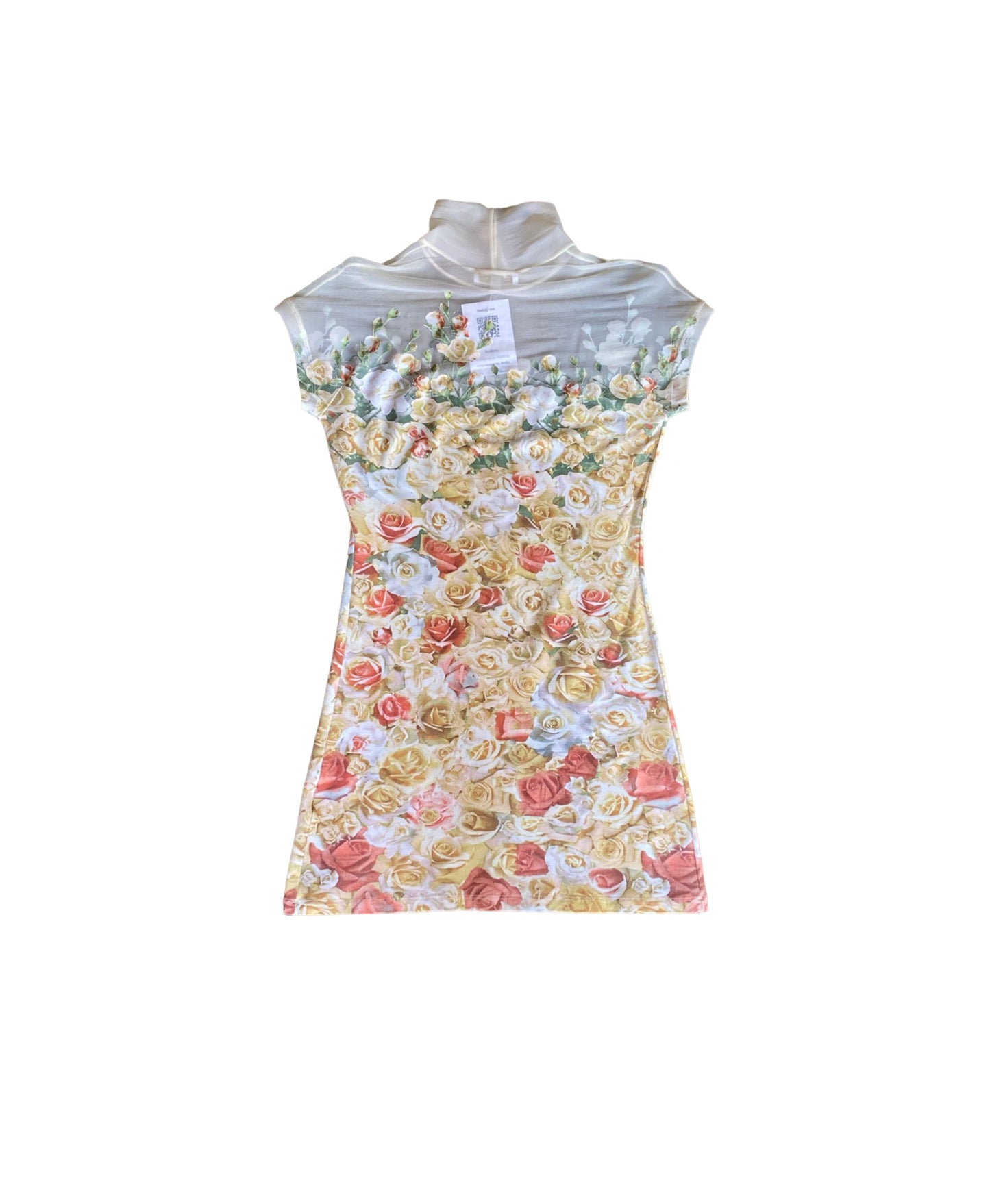 Cavalli Rose Garden Mini Dress 90’s