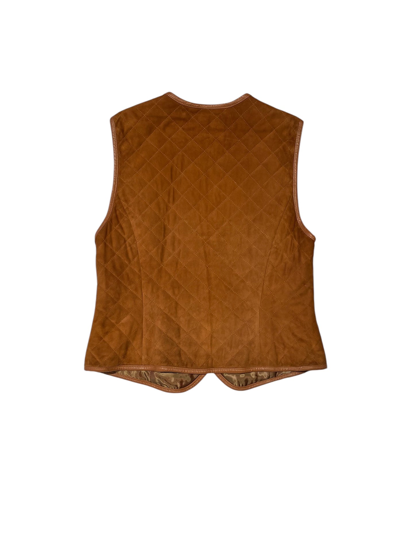 Escada suede vest