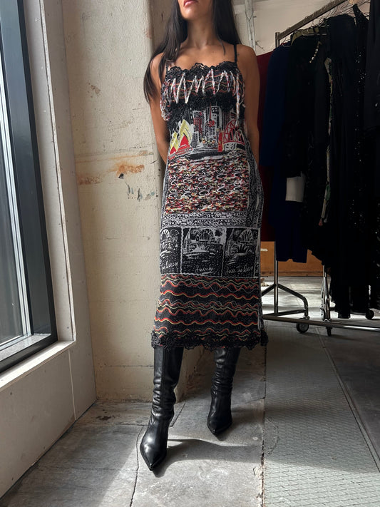 Save The Queen Cityscape Dress