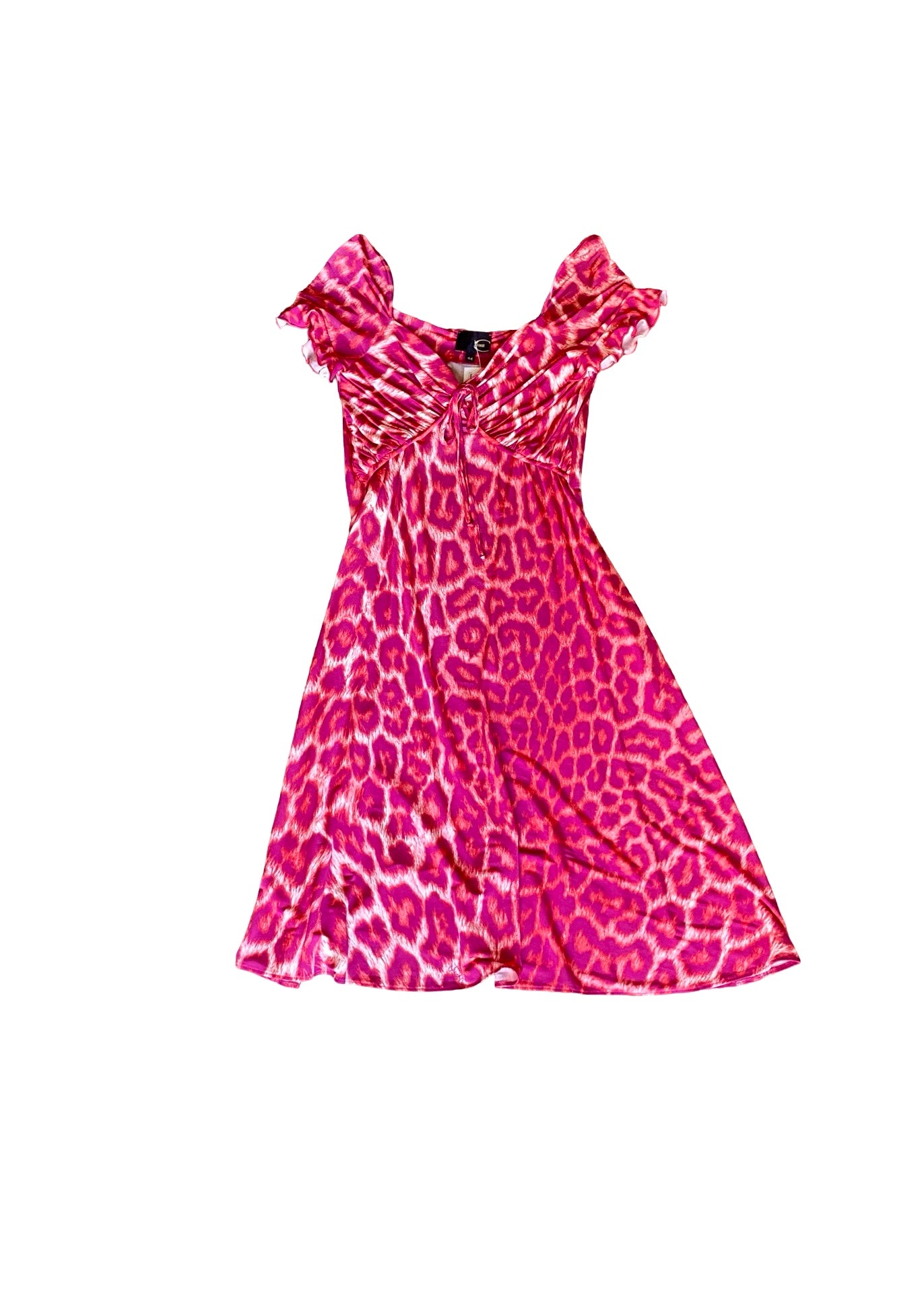 Cavalli Pink Cheetah Dress Y2K