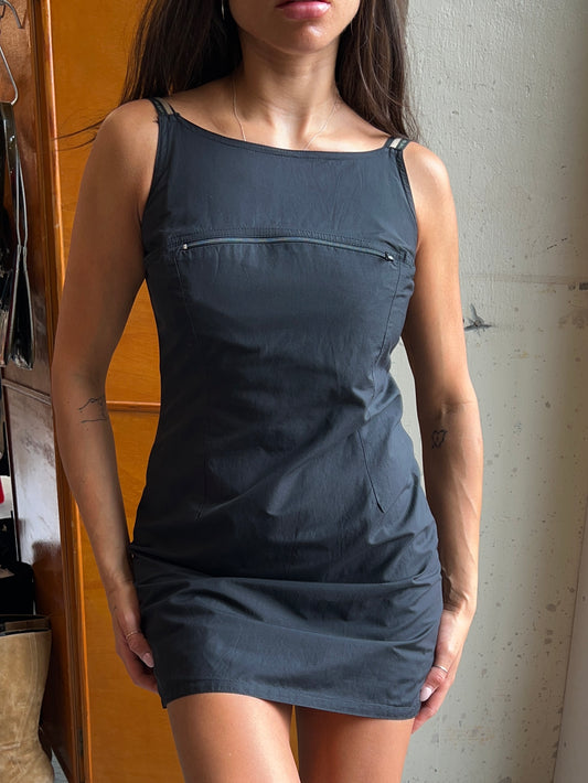 Vintage Fendi breathable mini dress