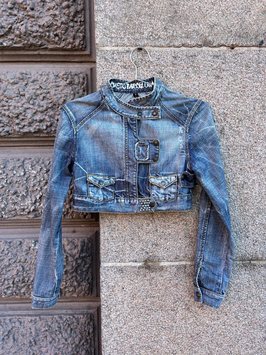 Custo Barcelona cropped denim jacket