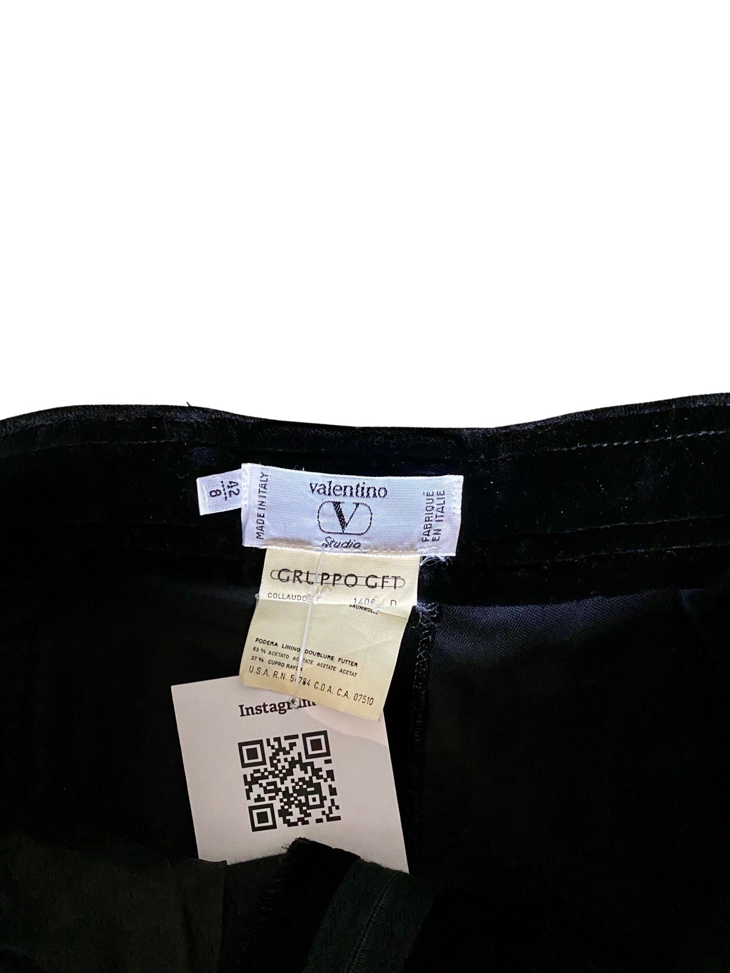 Valentino Velvet Trousers 80’s