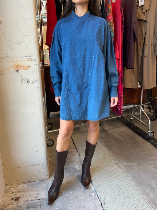 Kenzo collared denim shirt