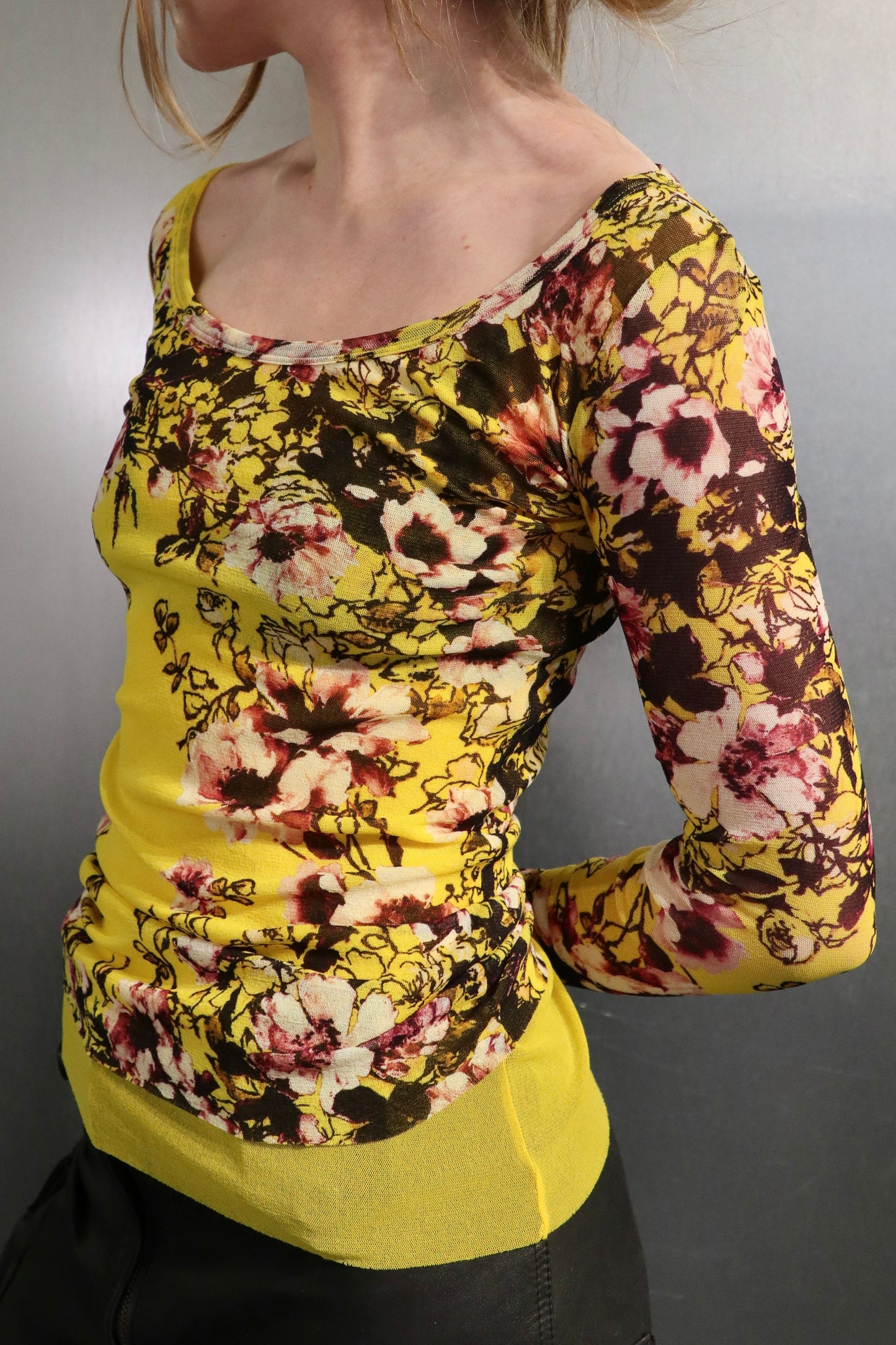 Gaultier Soleil Floral Meshtop