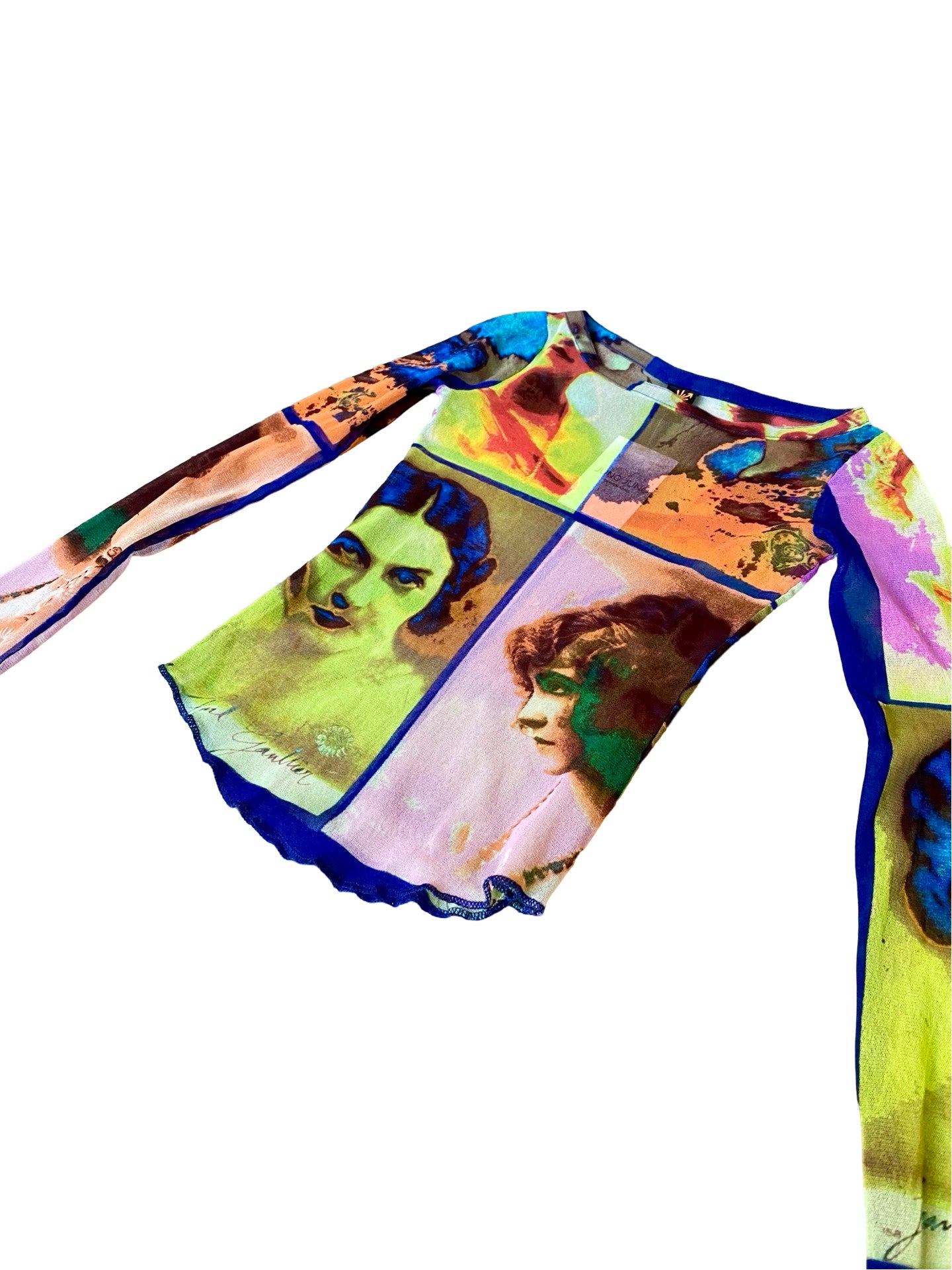 Jean Paul Gaultier Pop Art Portrait Top 2002
