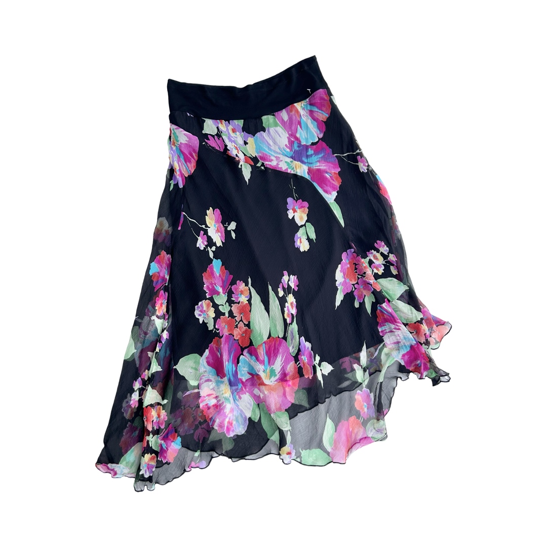 Italian mesh floral summer set