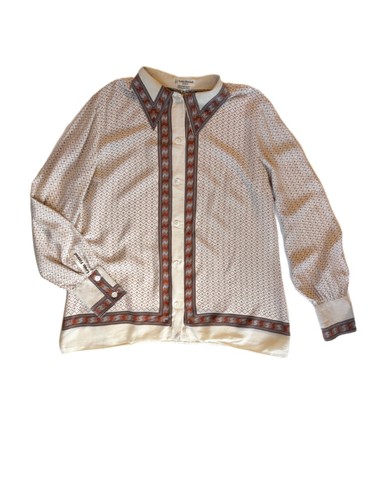Louis Féraud Paris Silk Blouse